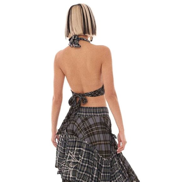 Basic Pleasure Mode Kurt Wrap Top - Picture 4 of 5